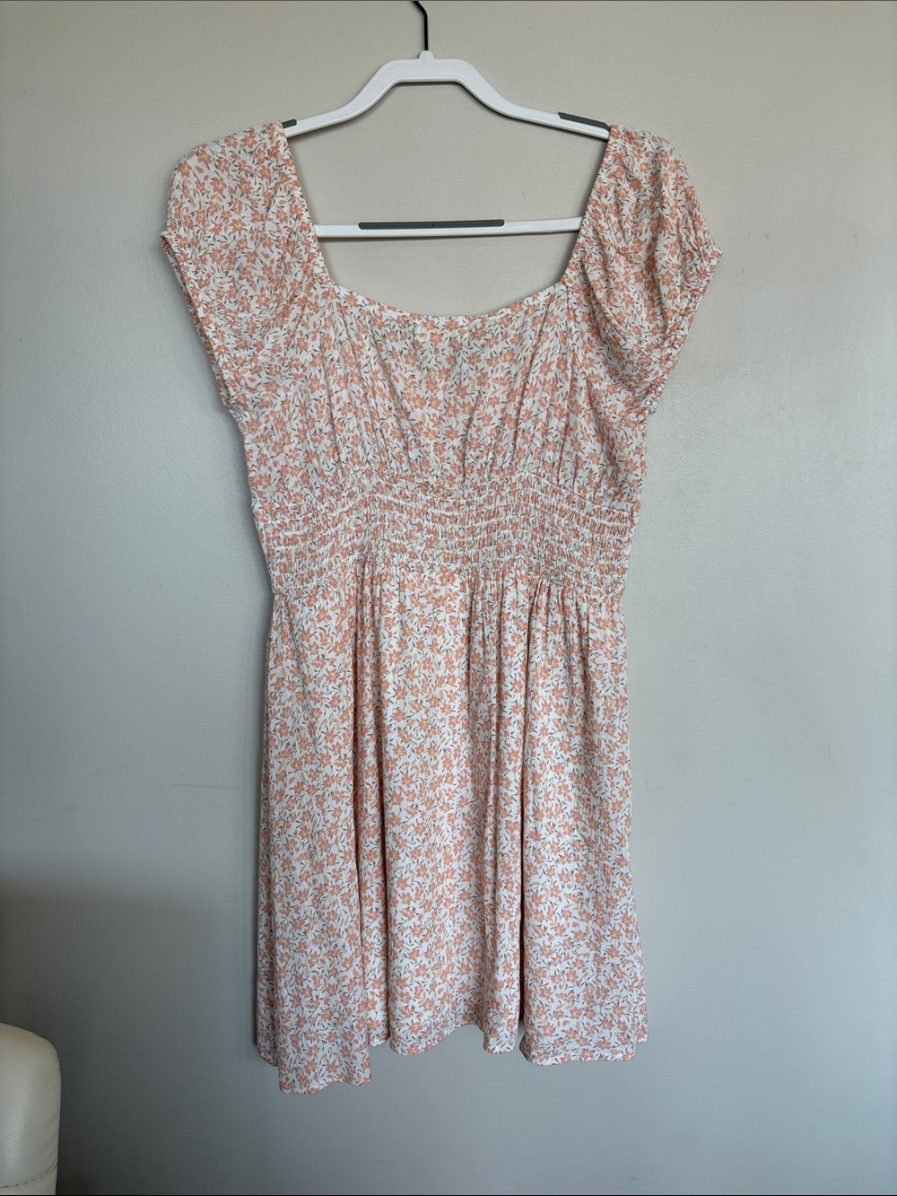 Altar’d State Floral Babydoll Mini Dress Size Medium Cottagecore - Picture 4 of 6